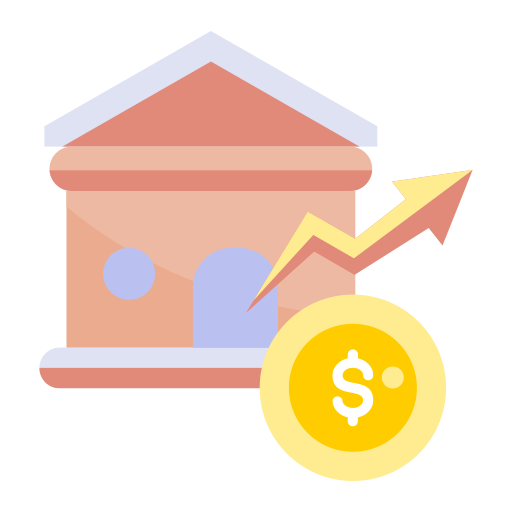 Invest house Generic color fill icon