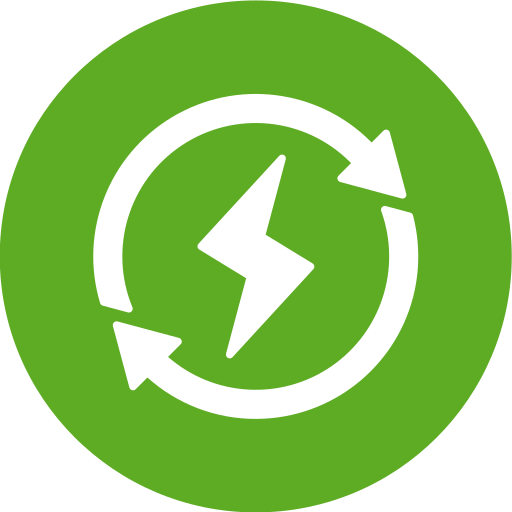Renewable energy Generic color fill icon