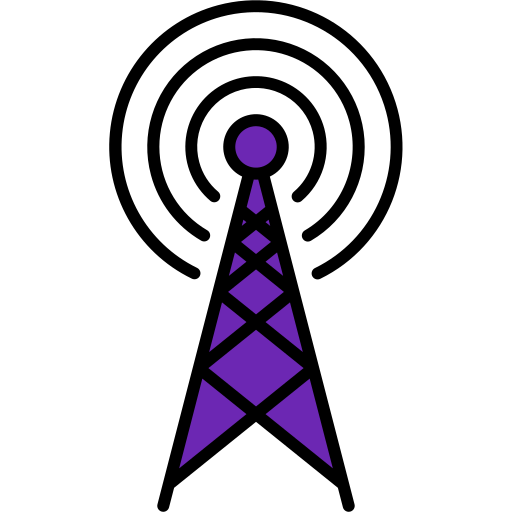 telekomunikacja Generic color lineal-color ikona
