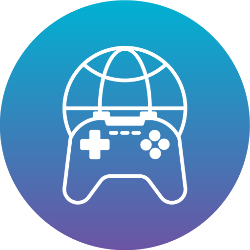 Online gaming Generic gradient fill icon