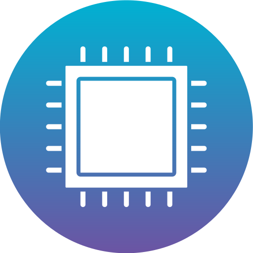 semiconductor Generic gradient fill icono