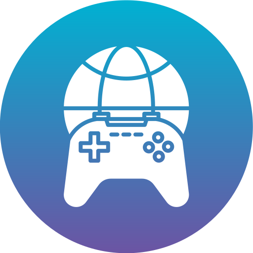 Online gaming Generic gradient fill icon