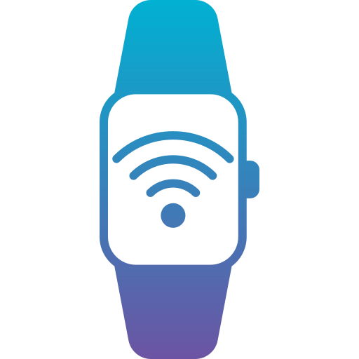 Wearable technology Generic gradient fill icon