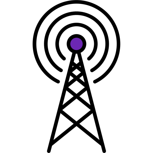 電気通信 Generic color lineal-color icon