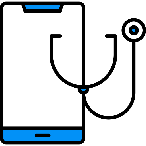 telezdrowie Generic color lineal-color ikona