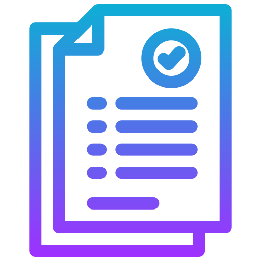 egzamin Generic gradient outline ikona