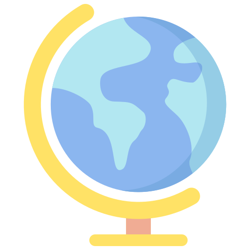 Geography Generic color fill icon