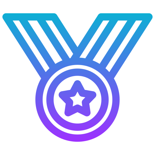 メダル Generic gradient outline icon