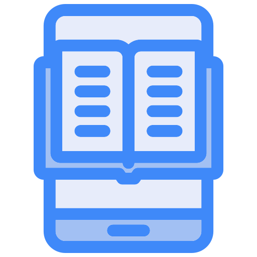 e-boek Generic color lineal-color icoon