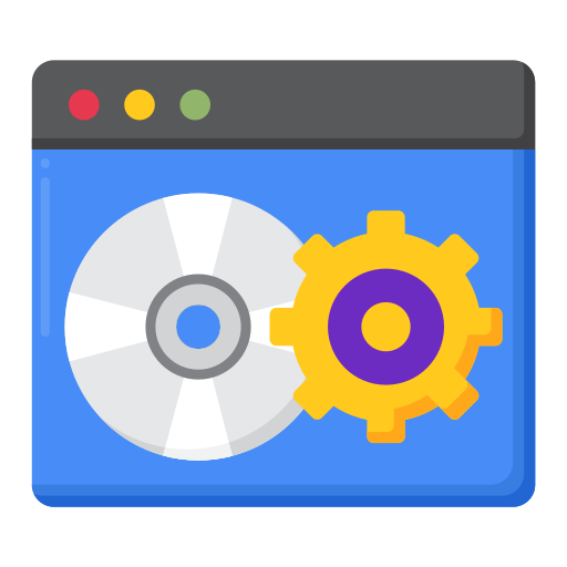 ソフトウェア Generic color fill icon