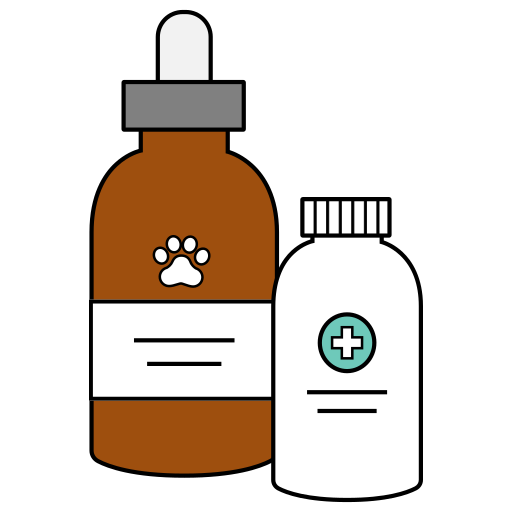 ペットの薬 Generic color lineal-color icon