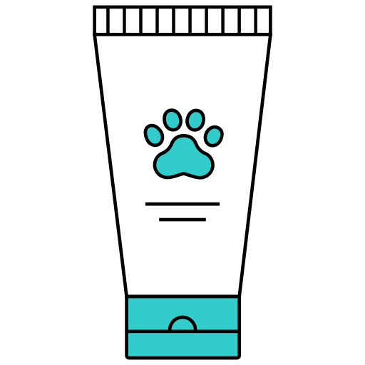 shampoing pour animaux de compagnie Generic color lineal-color Icône