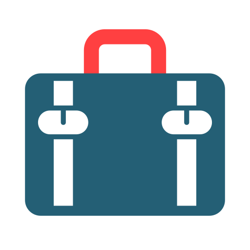 スーツケース Generic color fill icon