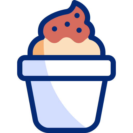 アイスクリーム Basic Accent Lineal Color icon