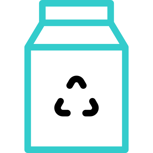 scatola del latte Basic Accent Outline icona