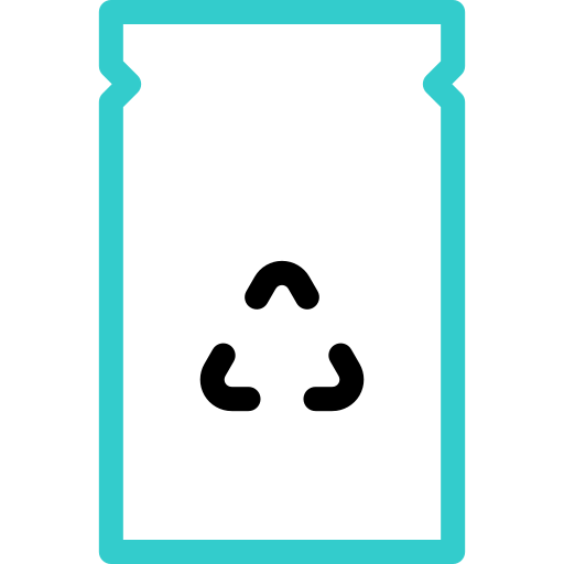 Бумажный пакет Basic Accent Outline иконка