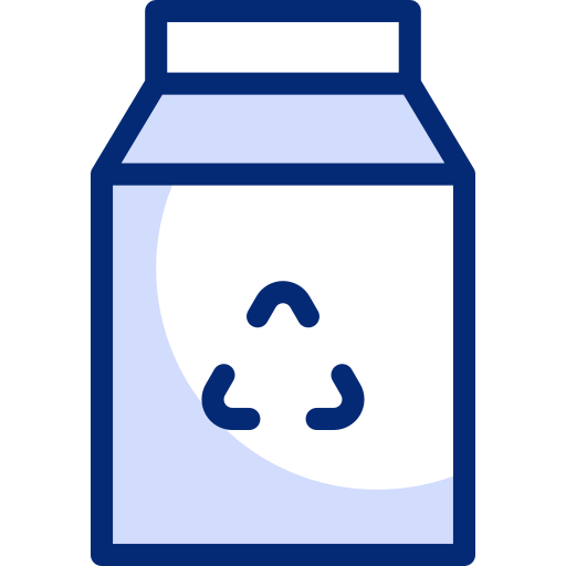 boîte à lait Basic Accent Lineal Color Icône