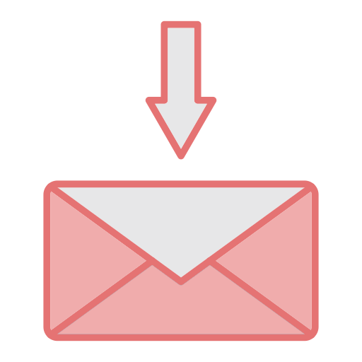 メールを受信する Generic color lineal-color icon