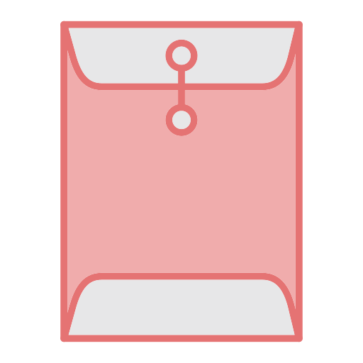 koperta Generic color lineal-color ikona