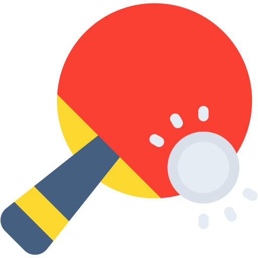 Ping pong Generic color fill icon