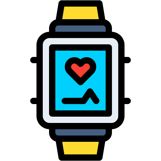 Smartwatch Generic color lineal-color icon