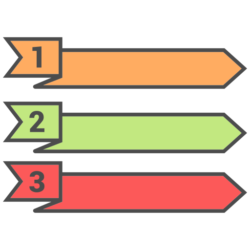 barras Generic color lineal-color icono