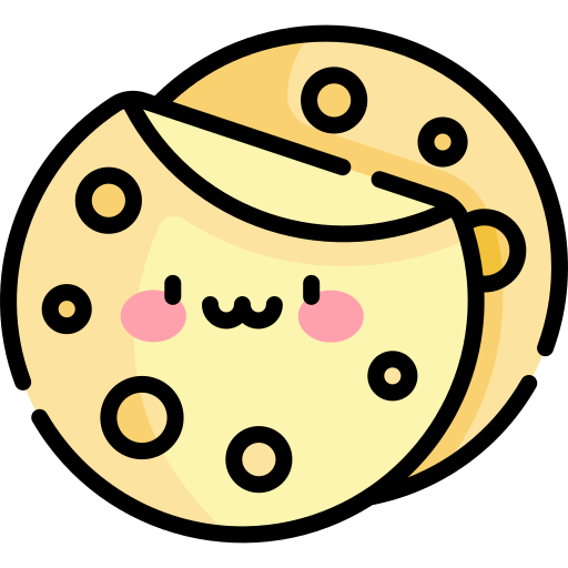 tortille Kawaii Lineal color ikona