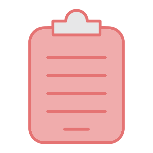 Clipboard Generic color lineal-color icon