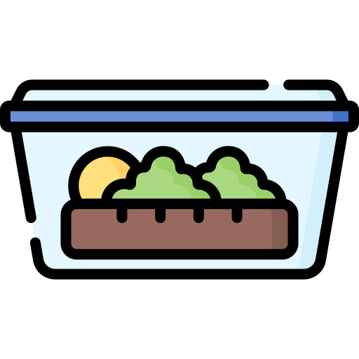 caja de comida Special Lineal color icono
