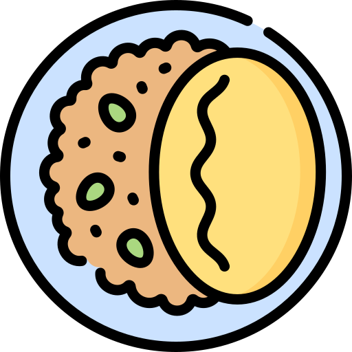 tortilla Special Lineal color icono