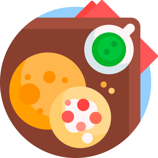 パンケーキ Detailed Flat Circular Flat icon