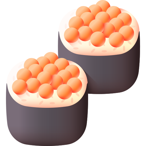 sushi 3D Color icon