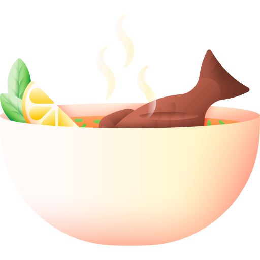 魚のスープ 3D Color icon