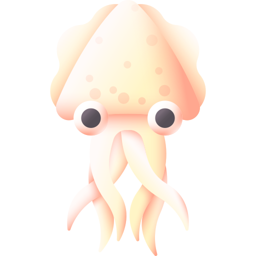 Cuttlefish 3D Color icon