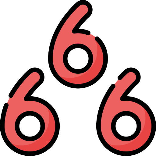 666 Special Lineal color icon