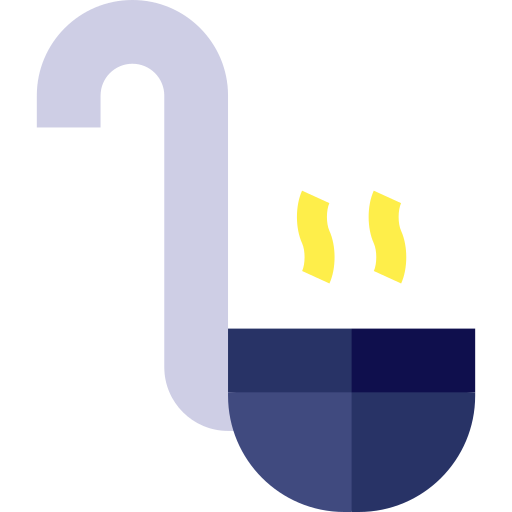 국자 Basic Straight Flat icon