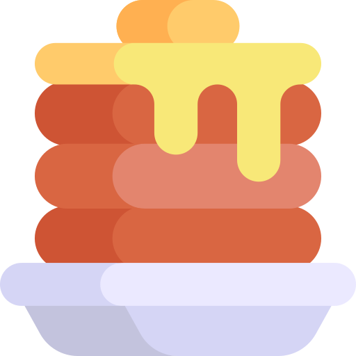tortita Kawaii Flat icono