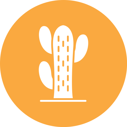 cactus Generic color fill icono