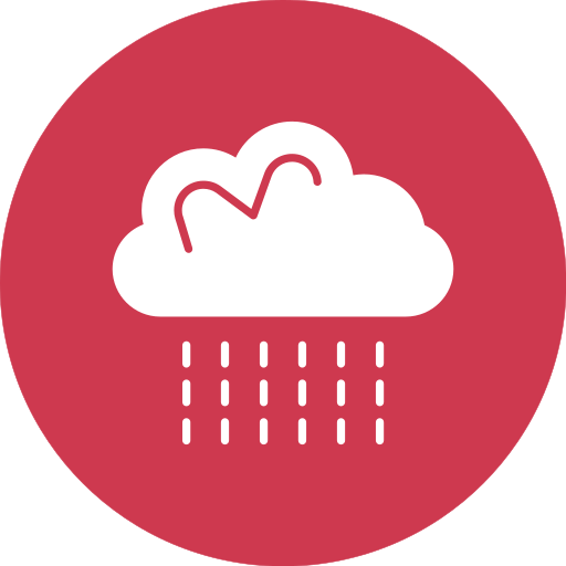 Rainy weather Generic color fill icon