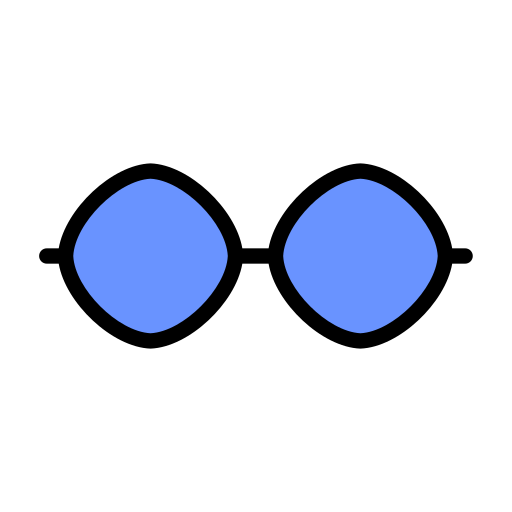 안경 Generic color lineal-color icon