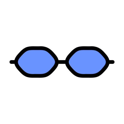 眼鏡 Generic color lineal-color icon