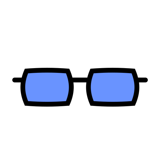 anteojos Generic color lineal-color icono