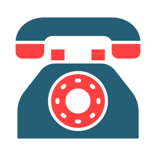 Telephone Generic color fill icon