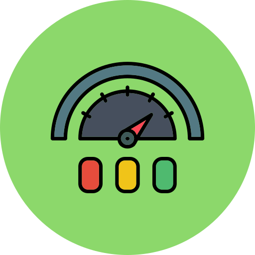 Gauge measure Generic color lineal-color icon