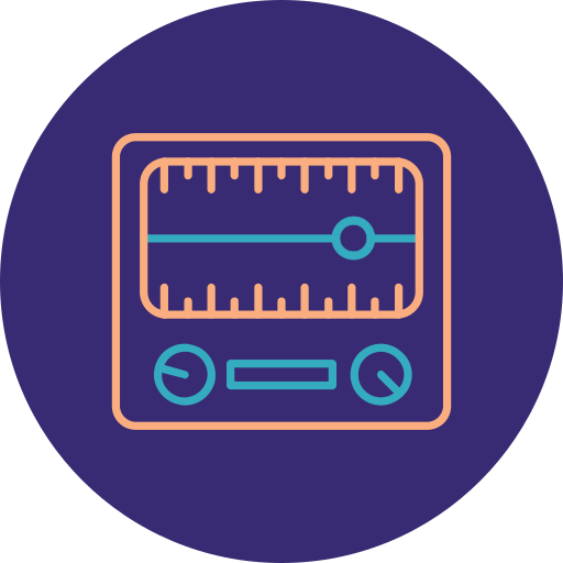 Measure action Generic color fill icon