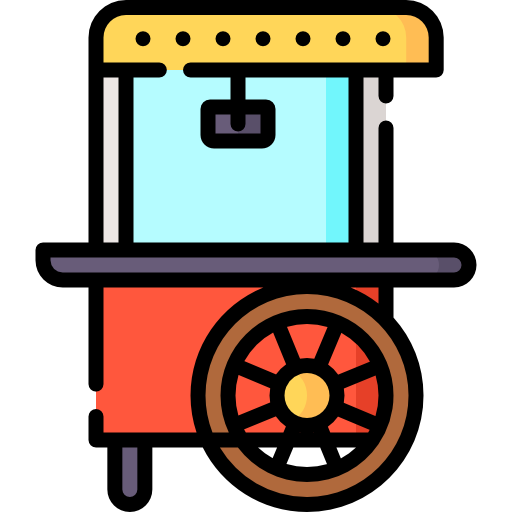 popcornwagen Special Lineal color icon