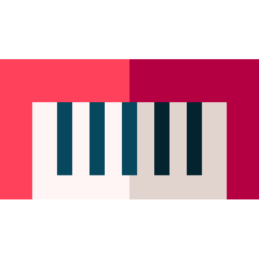 Keyboard Basic Straight Flat icon