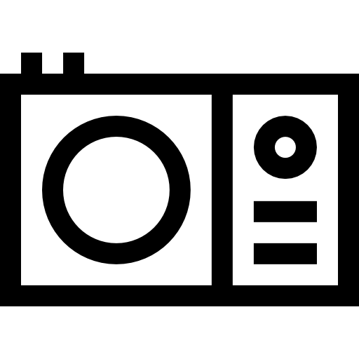 radio Basic Straight Lineal icono