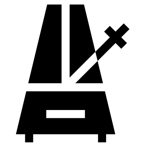 metronom Basic Straight Filled icon
