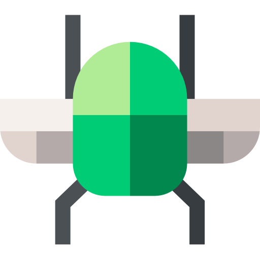 insekt Basic Straight Flat icon